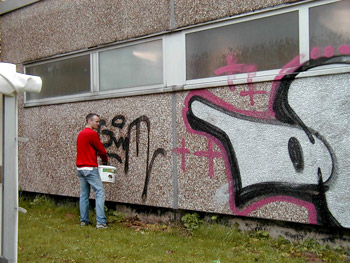 Graffitibeseitigung